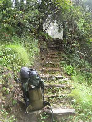 Khunt Khal trek steps