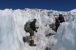 In the icefall